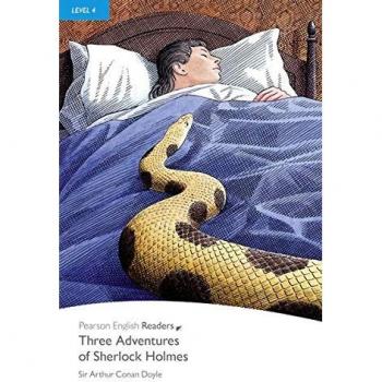Three Adventures of Sherlock Holmes Level 4 (Pearson English Graded Readers)