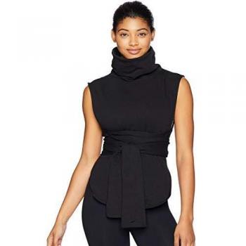 Nike Damen Dry Top ohne Ärmel – Schwarz/Schwarz – L