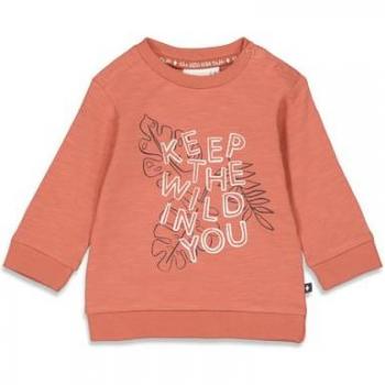 Feetje Sweatshirt Good Vibe Tribe Terracotta