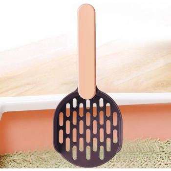 Comfortable Grip Cat Litter Sifter with Hidden Hook