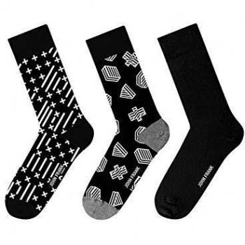 John Frank Calcetines de caña alta y puño antipresión