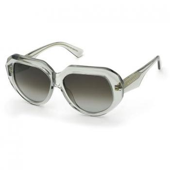 Occhiali da Sole Nina Ricci Snr35 Shiny Grey / Green Brown Gradient Geometric