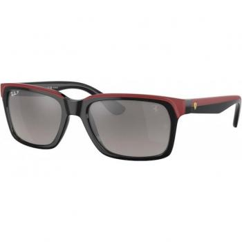 Ray-Ban RB4393M F6015J 56 Lunettes De Soleil Homme Rouges