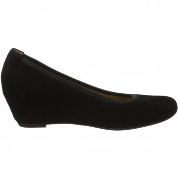 Gabor Fantasy, Damen Pumps Schwarz Wildleder 39 EU