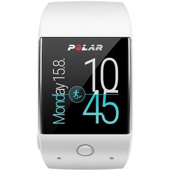 M600 Polar Smartwatch – weiß, M/L Version