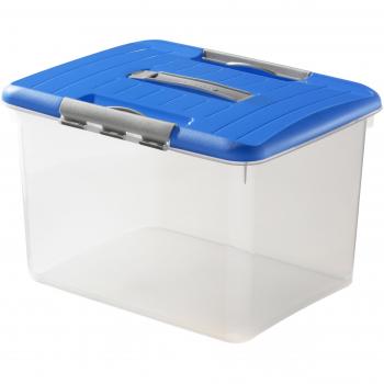 TravelMate Blue Lid Container 43 x 34 x 28 cm (30 L)