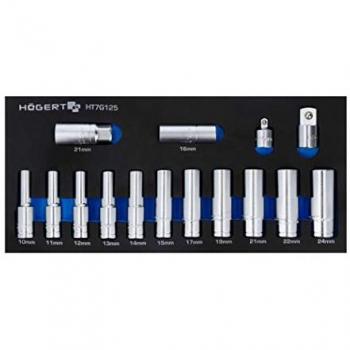 Ensemble d'outils Hogert HT7G125 15 unités