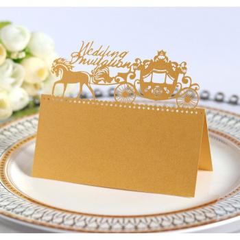 Tarjeta de Mesa “Carruaje Elegante”