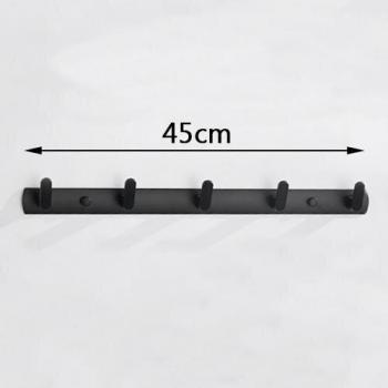 6 Hooks Wall Mounted Coat Rack Heavy Duty Metal Hanger