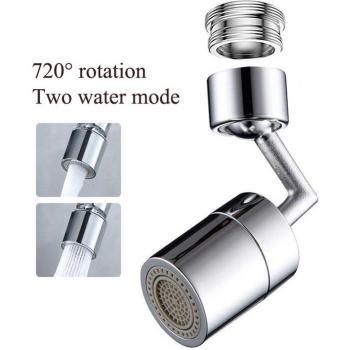 Faucet Aerator 720° Rotation Splash-proof Water Saving Filter
