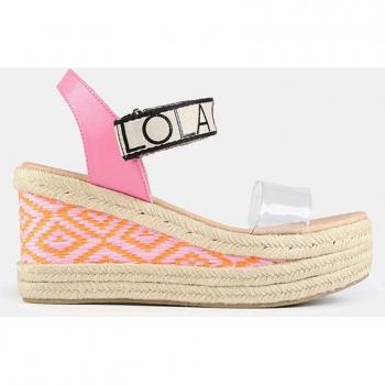Cuña Lola Casademunt Autoadhesiva Rosa Crudo Mujer
