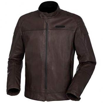 Giacca Moto in Pelle Certificata Tucano Urbano 2G Uomo Taglia L Marrone