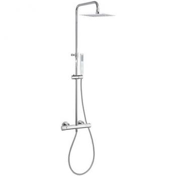 Columna de Ducha con Grifo Termostático y Barra Telescópica Urban Chic
