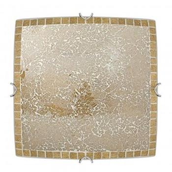 Soffitto Lampada Carbonio Ambar 4X27 50x50