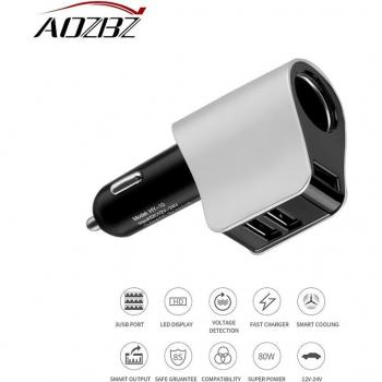 Kit Chargement Automatique 12/24 V (HY10) – 3 Ports USB