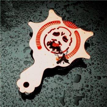 Copper Gold Skull Strainer