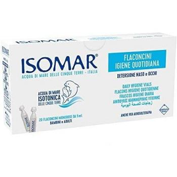 Isomar Igiene Quotidiana Naso e Occhi Soluzione Isotonica, 20 flaconcini