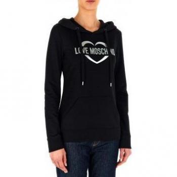 Sudadera con capucha Love Moschino W6500 01 E2246 mujer