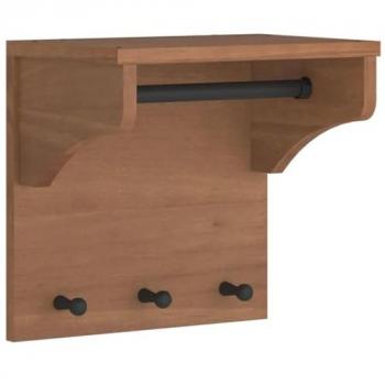 Porte-manteau SANDNES 43x30x42 cm en bois de pin