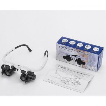 Lentes de Aumento LED Retráctiles para Relojería