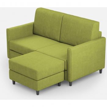 Letto di Lettiere Giallo Adele 110x210 Con Rete e Cassetta
