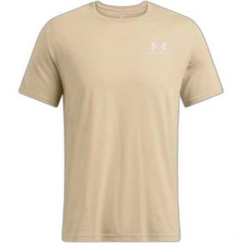 Camiseta Under Armour Sportstyle Left Chest Beige