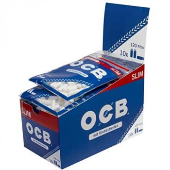 Ensemble 10 filtres 6 mm OCB Slim