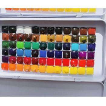 PalettePro 70‑Tint Mini Brushless Paints – 0.5 ml / 1 ml Tin