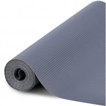 Tappetino Antiscivolo per Cassetti e Scaffali, Dimensione 45x100cm Grigio