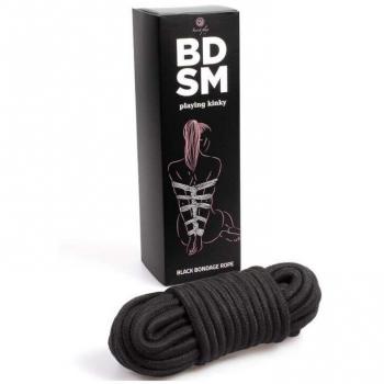 Cuerda de Juego BDSM Negra
