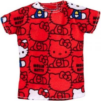 Top Rosso Barbie e Hello Kitty