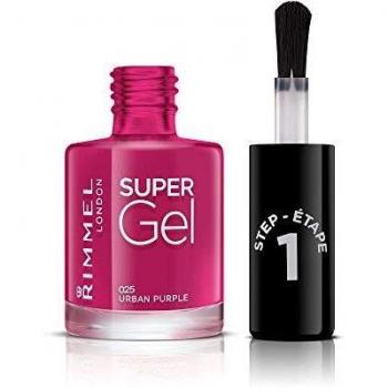Rimmel London Kate Super Gel Esmalte de Uñas Nº 025-Urban Purple 12ml