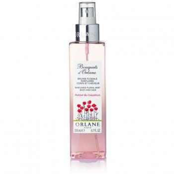 Orlane Bouquets d’Orlane Autour du Coquelicot acqua rinfrescante per corpo e capelli da donna 200 ml