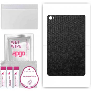 Black Honeycomb Vinyl Film for Blackview Tab 15 Back