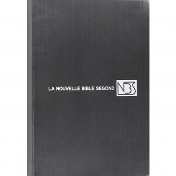 Nouvelle bible segond edition sans notes