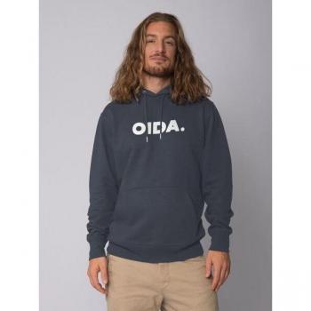 Felpa Oida Grigio Scuro/Bianco