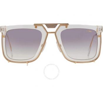 Cazal 648 003 56 Lunettes de Soleil Gris Clair Dégradé
