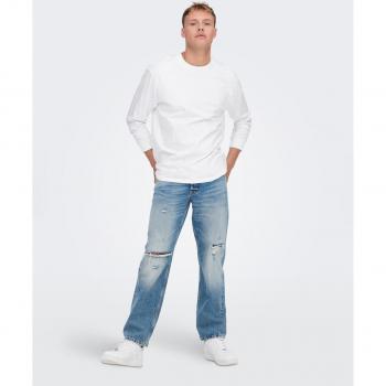 Only & Sons: Pantalones vaqueros corte regular, modelo masculino