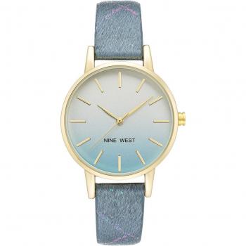 Nine West Damen Armbanduhr NW_2512GPBL
