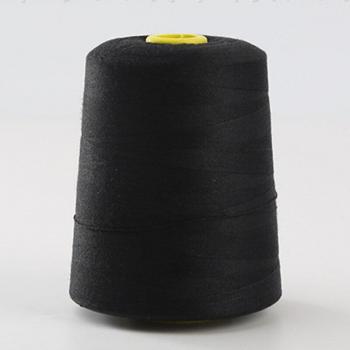 Polyester Sewing Thread 5000 Yards, 40s/3, Dual Color (Black & White)