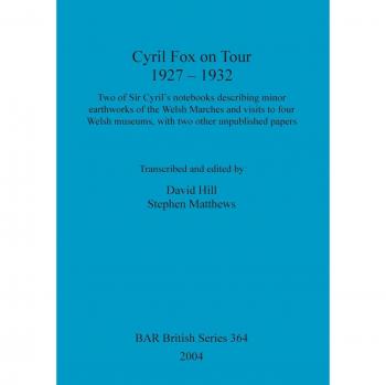 Cyril Fox on Tour 1927