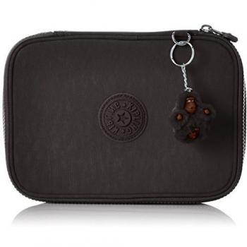 Kipling Trousse Grande Capacité 100 PENS, 21 cm, Noir