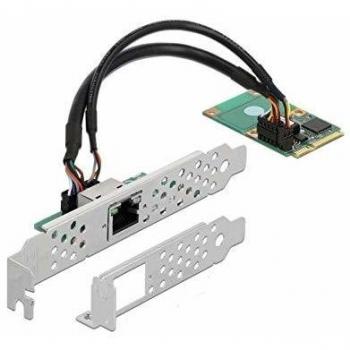 MiniPCIe I/O PCIe LAN 1xRJ45 i210, LAN-Adapter