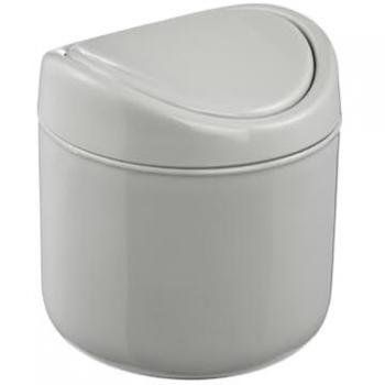 Poubelle de cuisine bio « Svenja Eco » – modèle 14×13, finition gris pierre