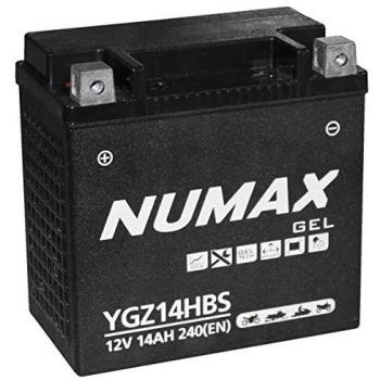 Batterie Numax Supreme AGM 14Ah 240A pour Harley