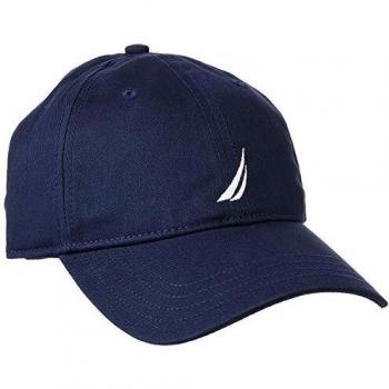 Nautica Signature One‑Size Adjustable Baseball Hat – Navy