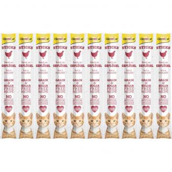 GimCat Sticks Geflügel 10 Stück