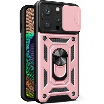 IPhone 14 Pro Pink Dual‑Layer Hybrid Case
