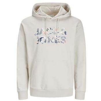 Jack & Jones Felpa Bryan Corp Moonbeam 2XL con cappuccio