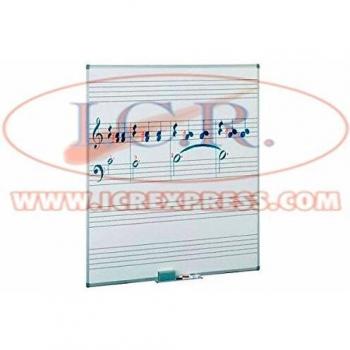 Pizarra musical magnética 122x100cm